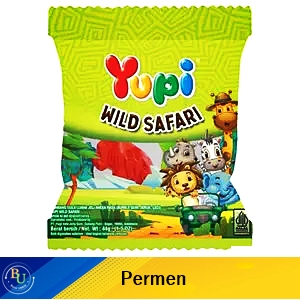 Yupi Candy Gummy Wild Safari 44G